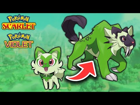 Filtradas Las Formas De Las Evoluciones Finales de los Starters de Pokémon Escarlata y Púrpura
