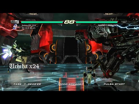 L7 Alisa Bosconovish Arcade (Gotens) vs Nancy-M1847J - Tekken 6 Gameplay PS3  ( Uchiha x24 )