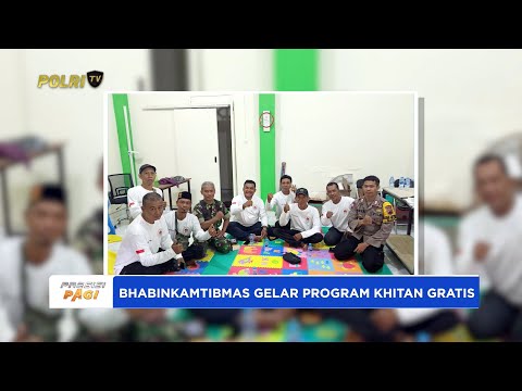 BHABINKAMTIBMAS POLRESTABES SEMARANG GELAR PROGRAM KHITAN GRATIS KEPADA MASYARAKAT