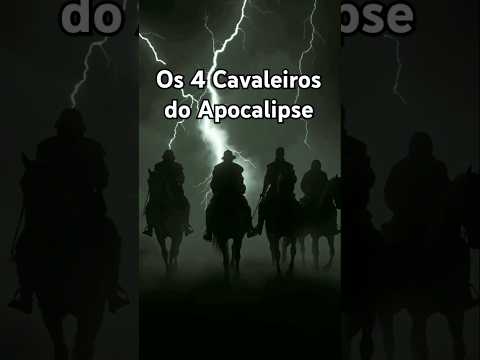 QUEM SÃO OS 4 CAVALEIROS DO APOCALIPSE? #bíblia #históriasbíblicas #jesus #shorts