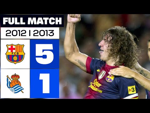 FC Barcelona - Real Sociedad (5-1) LALIGA 2012/2013 FULL MATCH