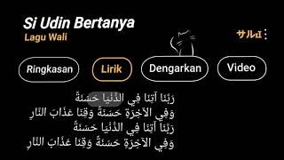 Download lagu si udin bertanya viral tiktok@wali band official mp3