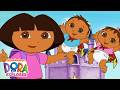 Dora The Explorer Reads Storytime Books To Her Twin Siblings Dora Friends