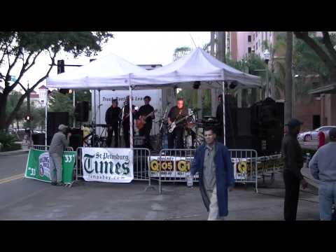 Live Concert -- The Barracudas Band At First Friday St. Pete-- 11 5 2010 Part 1