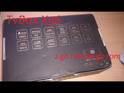 Мощный TV BOX X96 на Amlogic S905X версия 2 - 16 android 6.0