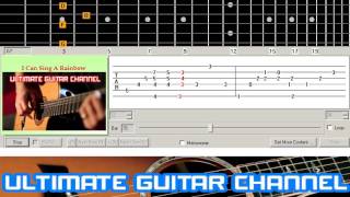 [Guitar Solo Tab] I Can Sing A Rainbow (Delta Goodrem)
