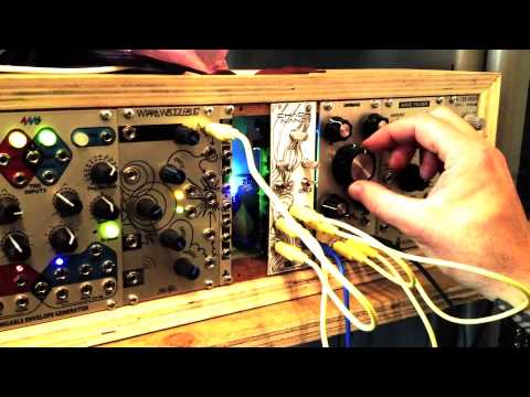 Synthrotek Eurorack Modular Chaos Nand with MAKE NOISE WOBBLEBUG 4 CV INPUT!