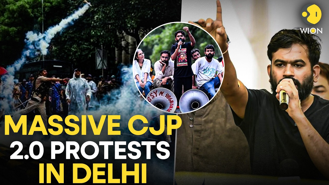 CJP Protest LIVE: CJP Announces New 2.0 Protest, Demands CEC Gyanesh Kumar’s Resignation | WION