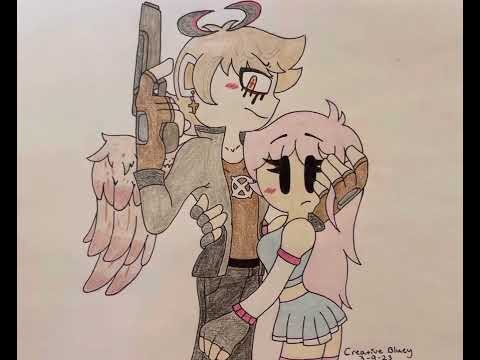 (13+) Roommates!AU - Laura x Novah (Request for Laura AngelWolf)