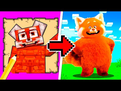 MINECRAFT MA I DISEGNI PRENDONO VITA