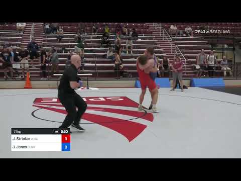 77 Kg Rr Rnd 5 - Jared Stricker, Wisconsin Vs Jake Jones, Pennsylvania 0d69