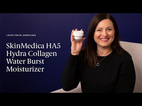 Unboxing SkinMedica HA5 Hydra Collagen Water Burst Moisturizer