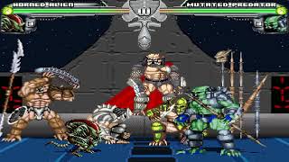 Download lagu Alien vs Predator M.U.G.E.N - Horned Alien vs Mutated Predator mp3
