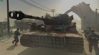 Company of Heroes Back to Basics Mod Invasion of Normandy Campaign Gameplay no Commentary Part 11