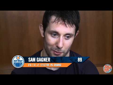 Oilers vs. Sharks Post-Game Jan 23 2012