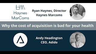 Download lagu Adido & Haynes Marcoms | The importance of measuring customer acquisition cost & how to improve it mp3
