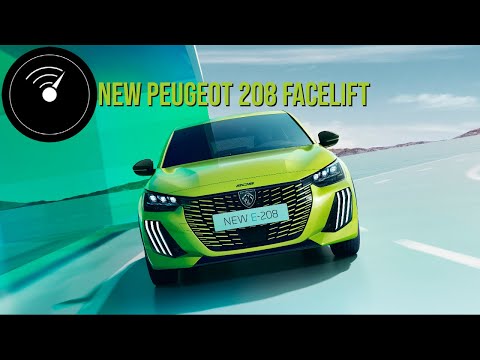 This is the new Peugeot 208 Facelift