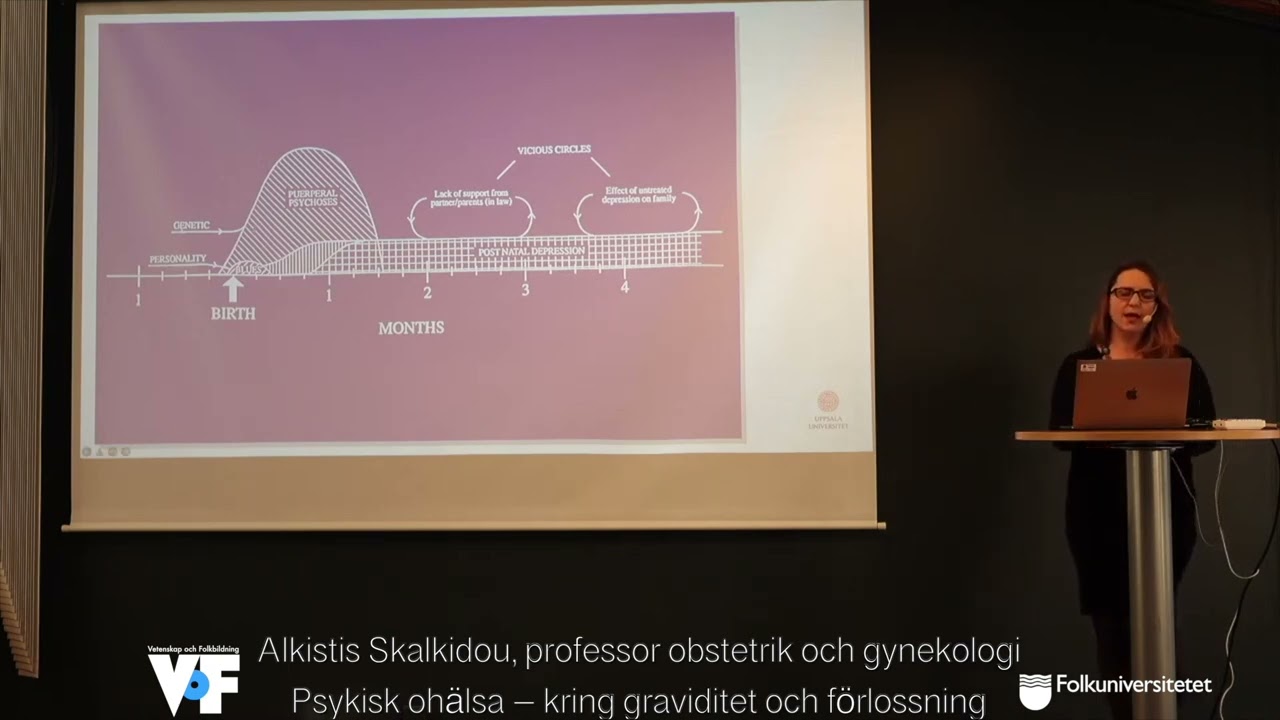 Alkistis Skalkidou – Psykisk ohälsa kring graviditet och förlossning