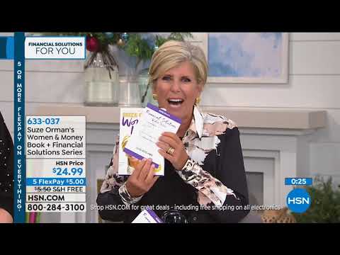 HSN | Suze Orman Financial Solutions for You 12.26.2018 - 03 AM