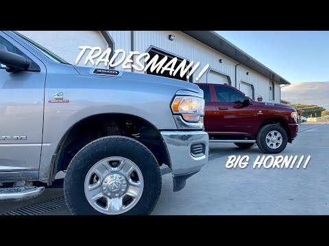 HD Truck Comparison: Tradesman vs. Big Horn