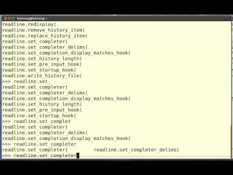 Tips Auto Completion In Default Python Interpreter