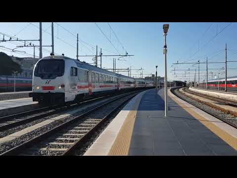 Treno Intercity+Locomotore E401 007 Intercity 556 Reggio di Calabria Centrale-Roma Termini