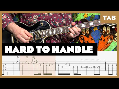 The Black Crowes - Hard to Handle - Guitar Tab | Lesson | Cover | Tutorial