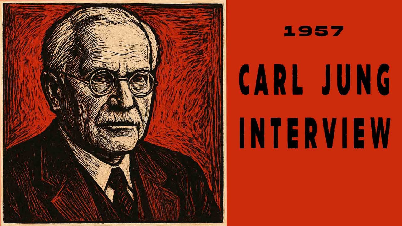 1957 - CARL JUNG AND RICHARD EVANS INTERVIEW - HQ VIDEO AND AUDIO HARD SUBTITLES