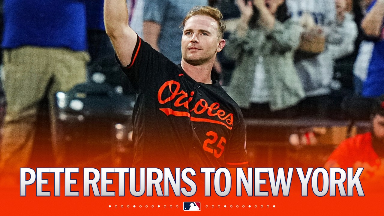 FULL AT-BAT: Pete Alonso receives THUNDEROUS ovation in return to New York! 🐻‍❄️ | MLB Highlights