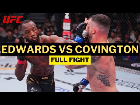 Leon Edwards vs Colby Covington MMA Full Fight 2024 | UFC 296 Welterweight Championship