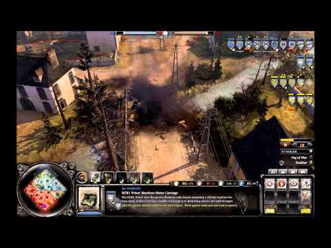 Company of Heros 2: Method To Destroy Oberkommando West Flak Truck As Americans