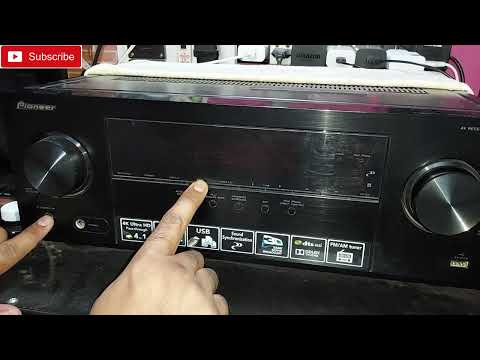How To Reset Pioneer Receiver / Pioneer AV Receiver Factory Reset / Pioneer Receiver / The technoboy