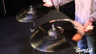 Video thumbnail for Sabian AAX X-Plosion 16" & 18" Fast Crash Cymbal | Quicklook by Sam Ash Direct