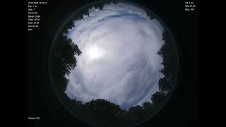 2026-07-16 All sky camera capture from Poiana Rusca Mountains, Romania