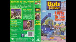 Bob The Builder Lofty To The Rescue Australian VHS