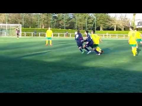 U17 GJP Pluvigner contre Caudan 24 janvier 2015 But pour   Caudan