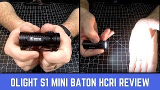 Olight S1 Mini HCRI - відео 1