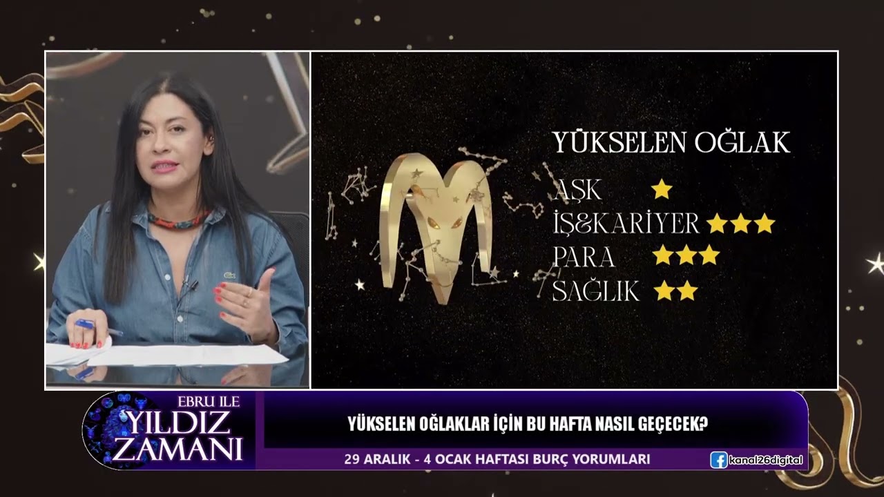 [YÜKSELEN OĞLAK] 29 Aralık – 4 Ocak Haftası