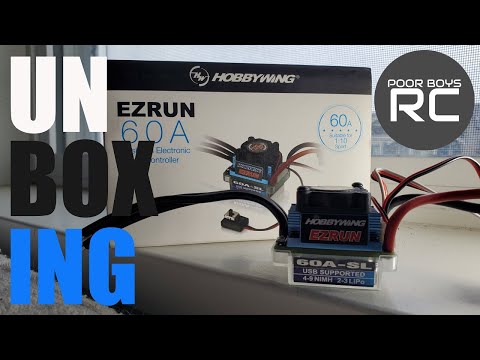 Hobbywing EZRUN 60A ESC Unboxing