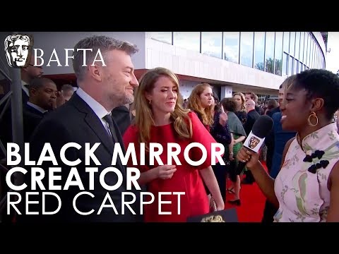 Charlie Brooker & Annabel Jones talk about real life mirroring Black Mirror! | BAFTA TV Awards 2018