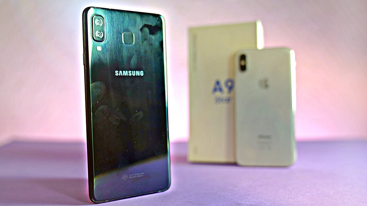 Samsung Galaxy A9 Star (A8 Star) "iPhone X Style Camera" - Unboxing & First Look!