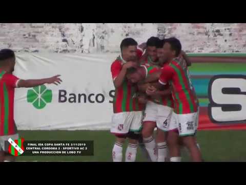 RESUMEN FINAL IDA COPA SANTA FE CENTRAL CORDOBA 2 SPORTIVO AC 2