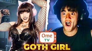 Goth Girl GOES ON OME.TV (But She's a Big Russian Man)