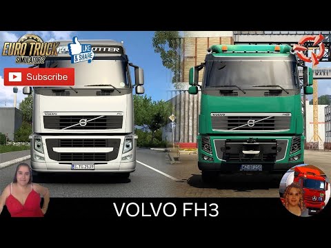Euro Truck Simulator 2 (1.48) Volvo FH3 v1.11 by johnny244 [1.48] New Version + DLC's & Mods