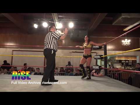 Kylie Rae vs Nicole Savoy Women's Wrestling from RISE 5 - RISING SUN