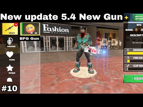 Rope hero vice town New update 5.4 And New gum BGF Gun