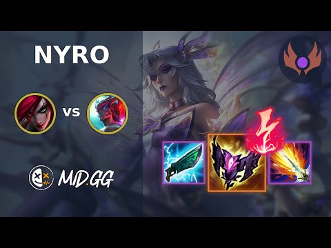 MID.GG: [ Nyro ] Katarina MID vs Yone | EUW MASTER | LOL Season 2025