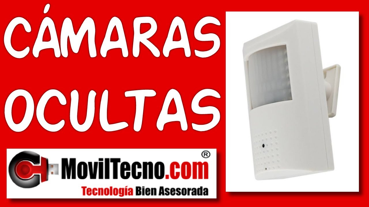 Cámaras OCULTAS ESPÍA camufladas 🕵️‍♂️ con tarjeta SIM MÓVIL 4G ⬅️ MovilTecno 809