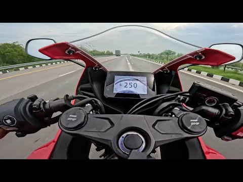 2025 Honda CBR 650R Top Speed!!😱
