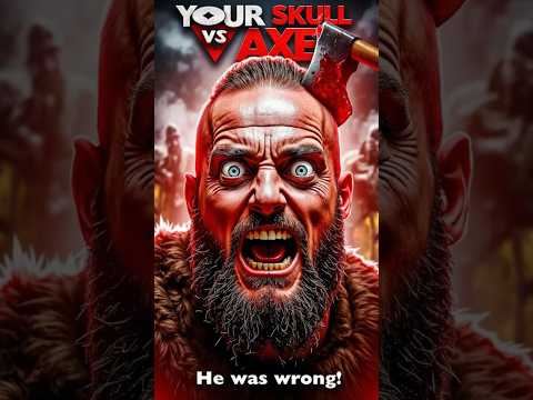 SKULL VS AXE #shorts